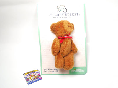 Cute miniature Brown fuzzy Teddy Bear - My Cute Cheap Store