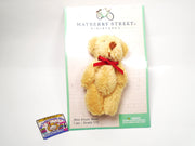 Cute miniature Cream fuzzy Teddy Bear - My Cute Cheap Store