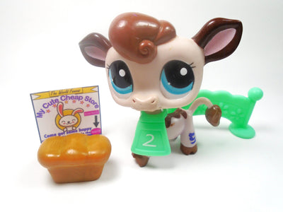 Littlest Pet Shop Cow #2217 with accessories My Cute Cheap Store