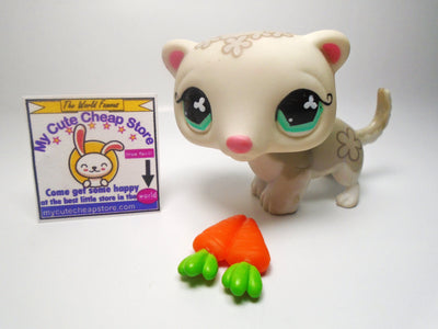 Littlest Pet Shop Ferret #579 with carrots My Cute Cheap Store