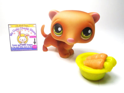 Littlest Pet Shop Ferret #209 with carrots My Cute Cheap Store