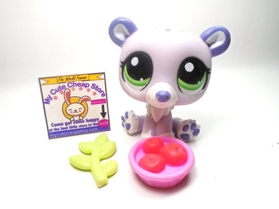 Littlest Pet Shop Polar Bear #833 with accessories My Cute Cheap Store