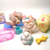 Littlest Pet Shop Mommy and Baby Husky #1012 #1013 with accessories My Cute Cheap Store