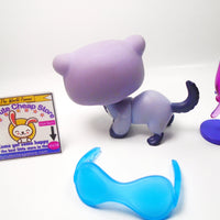 Littlest Pet Shop Purple Ferret #482 with accessories My Cute Cheap Store