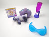 Littlest Pet Shop Purple Ferret #482 with accessories My Cute Cheap Store