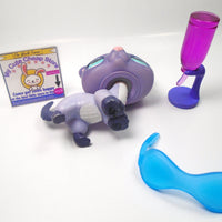 Littlest Pet Shop Purple Ferret #482 with accessories My Cute Cheap Store