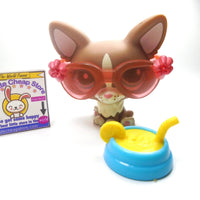 Littlest Pet Shop Welsh Corgi dog #1864 with accessories My Cute Cheap Store