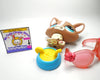 Littlest Pet Shop Welsh Corgi dog #1864 with accessories My Cute Cheap Store