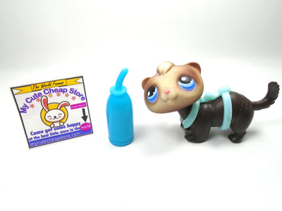 Littlest Pet Shop Ferret #33 with accessories My Cute Cheap Store