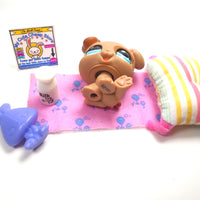 Littlest Pet Shop baby Boxer #1482 with accessories - My Cute Cheap Store