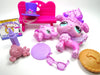 Littlest Pet Shop Mommy and Baby Poddle #3599 # 3600 with cute accessories My Cute Cheap Store