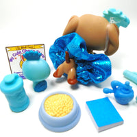 Littlest Pet Shop Dachshund #518 with cute accessories My Cute Cheap Store
