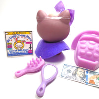 Littlest Pet Shop Purple kitten #2285 with accessories - My Cute Cheap Store