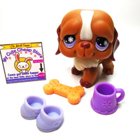 Littlest Pet Shop Saint Bernard #688 with accessories My Cute Cheap Store