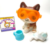 Littlest Pet Shop Husky dog #68 with accessories My Cute Cheap Store