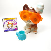 Littlest Pet Shop Husky dog #68 with accessories My Cute Cheap Store