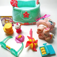 Littlest Pet Shop Postcard Persian cat #1436 with cute accessories My Cute Cheap Store