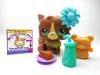 Littlest Pet Shop Brown Persian cat #371 with accessories My Cute Cheap Store