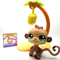 Littlest Pet Shop Monkey #1145 with accessories My Cute Cheap Store