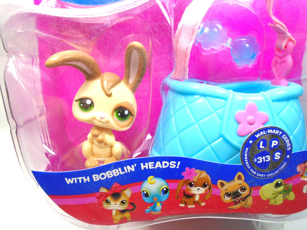 Littlest Pet Shop Walmart Exclusive bunny #313 NIB My Cute Cheap Store