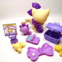 Littlest Pet Shop Angora cat #364 with cute accessories My Cute Cheap Store