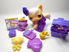 Littlest Pet Shop Angora cat #364 with cute accessories My Cute Cheap Store