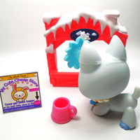 Littlest Pet Shop German Shepard #689 with accessories My Cute Cheap Store