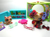Littlest Pet Shop short hair cat #1024 and kitten #1818 with cute school accessories My Cute Cheap Store
