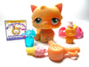 Littlest Pet Shop Persian cat #217 with cute accessories My Cute Cheap Store