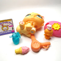 Littlest Pet Shop Persian cat #217 with cute accessories My Cute Cheap Store