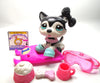 Littlest Pet Shop Blythe Husky #2246 with cute accessories My Cute Cheap Store