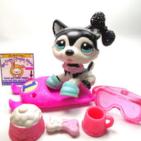 Littlest Pet Shop Blythe Husky #2246 with cute accessories My Cute Cheap Store