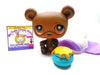 Littlest Pet Shop Around the World Bear #395 with accessories My Cute Cheap Store