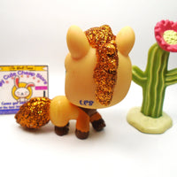 Littlest Pet Shop Glitter Anteater #2133 with a cactus My Cute Cheap Store