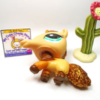 Littlest Pet Shop Glitter Anteater #2133 with a cactus My Cute Cheap Store