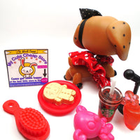 Littlest Pet Shop Monopoly Dachshund with cute accessories My Cute Cheap Store