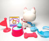 Littlest Pet Shop German Shepard #1421 with cute accessories My Cute Cheap Store