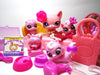 Littlest Pet Shop Rare Pink Sitting cat #2593 with unique and cute accessories plus minis My Cute Cheap Store