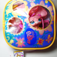 Littlest Pet Shop Rare Pink Sitting cat #2593 with unique and cute accessories plus minis My Cute Cheap Store