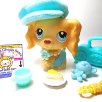 Littlest Pet Shop Cocker Spaniel #91 with cute accessories My Cute Cheap Store