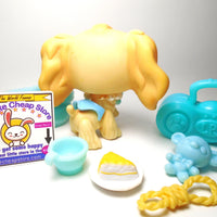 Littlest Pet Shop Cocker Spaniel #91 with cute accessories My Cute Cheap Store