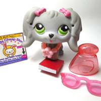 Littlest Pet Shop Maltese dog 3193 with accessories My Cute Cheap Store