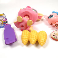 Littlest Pet Shop Pig #1858 with a baby piggy and accessories