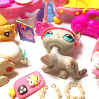 Littlest Pet Shop Egyptian cat #391 with cute and unique accessories plus cute Mice My Cute Cheap Store
