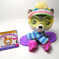 Littlest Pet Shop Husky dog #210 with accessories My Cute Cheap Store