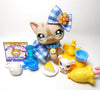 Littlest Pet Shop short hair cat #468 with cute and unique accessories My Cute Cheap Store