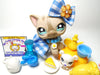 Littlest Pet Shop short hair cat #468 with cute and unique accessories My Cute Cheap Store