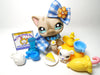 Littlest Pet Shop short hair cat #468 with cute and unique accessories My Cute Cheap Store