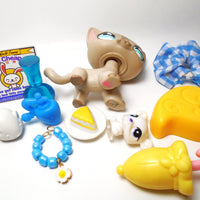 Littlest Pet Shop short hair cat #468 with cute and unique accessories My Cute Cheap Store