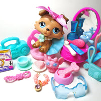 Littlest Pet Shop Collie dog #893 with cute and unique accessories My Cute Cheap Store